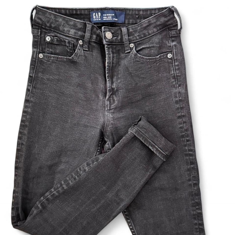 GAP Women's Charcoal Skinny Jeans